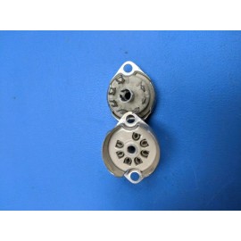 Unbranded 7 pin ceramic vaccume tube socket , 4 pcs