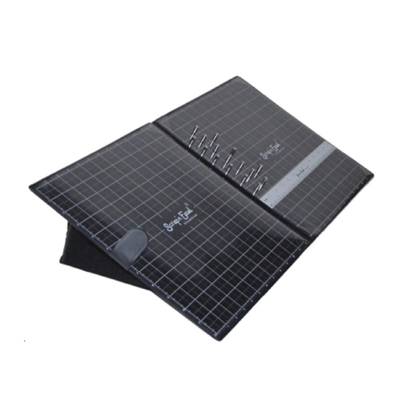 Scrap 'n Easel Magnetic Portable Double Grid Layout Scrapbook Style
