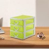 Folpus Sundries Vanity Organizer 3 Drawers Storage Organizer Home Dressing