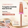 5 in 1 Nail Drill Bit, Tungsten Carbide Multi-Function Bit