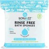 Scrubzz Disposable No Rinse Bathing Wipes - 25 Pack -