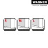 WAGNER 3STOP COLOR PINK Floor Door Stop, Diameter 108 x