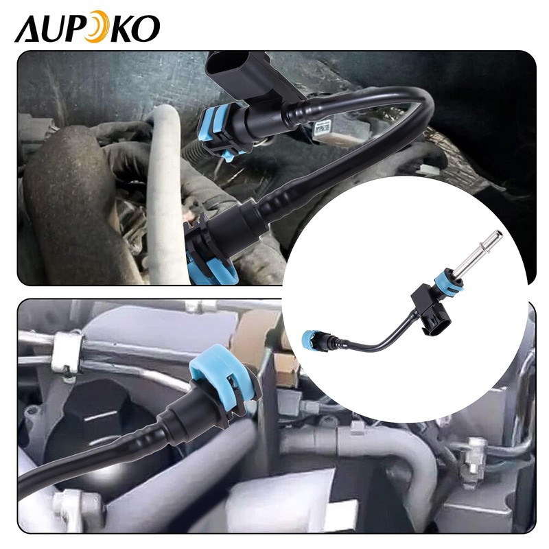 Aupoko Auto Fuel Pressure Sensor, Fuel Pressure Sensor Tube Compatible
