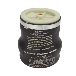 Aramox Seat Air Spring Bag, Rubber Metal Seat Air Suspension Spring Bag 2.5mpa Rubber Metal Good Shock Absorption Performance Universal for Trucks