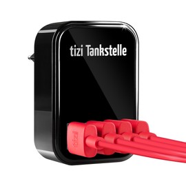 Charging station, power and charging station.