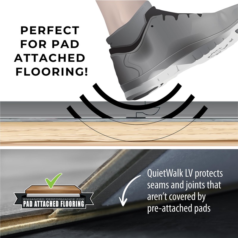 QuietWalk LV 50 – Premium Underlayment for Luxury Vinyl, Laminate