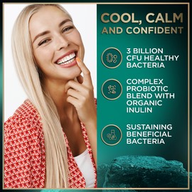 Dental Probiotics for Teeth and Gums - 3 Billion CFU Lactobacillus Salivarius Acidophilus Oral Probiotics for Mouth Bad Breath Treatment for Adults - 45 Mint Tablets for Oral Health in a Travel Tin