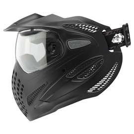 Maddog Dye SE Special Edition Paintball Mask Goggle System | Replaceable SLS Thermal Dual-Pane Anti Fog Lens | Adjustable Full-Face Safety Certified Protection - Black with Clear Lens