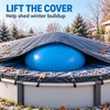 5 x 5 Ft Round Winter Pool Pillow, Inflatable PVC