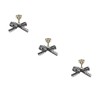 TYNUOCN Brass Hinge Head Home Decoration Bow tie,Magnetic Hinge Dropper