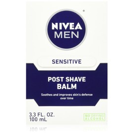 NIVEA FOR MEN Sensitive Post Shave Balm 3.30 oz (Pack of 2)