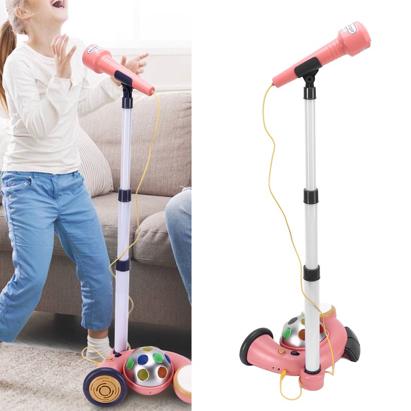 Toy Microphone Cute Exquisite Beautiful Small Light Baby Karaoke Mic