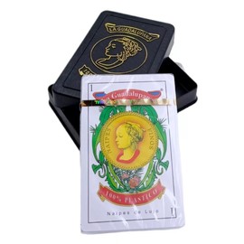 De todo shop 2 mazos de Baraja española 100% plastico 40 Cartas facil de Limpiar con Figuras Grandes