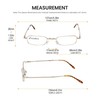 Calabria Folding Reading Glasses +2.50 power