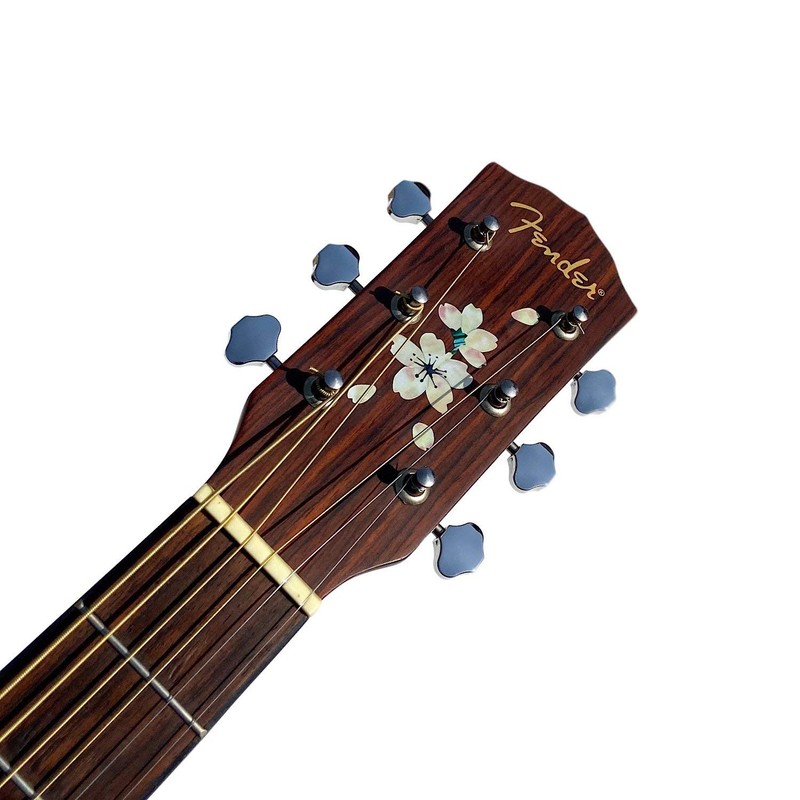 Inlay Sticker for Guitar & Ukulele Headstock - Cherry Blossom/Sakura,H-124SA
