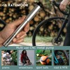 Rathmoor CNC Machined Bike Mini Pump with inline Gauge and