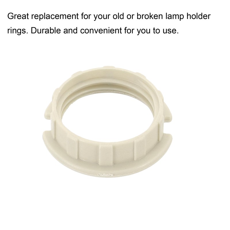 sourcing map Pack of 10 G9 Lamp Holder Rings Lampshade