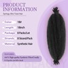 Springy Afro Twist Hair 18inch Marley Twist Braiding Hair 8