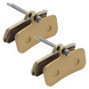 JUUDDENPARTS 2Pcs Front Rear Brake Pads, Replacement for Sur Ron