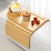 Kssiaz Couch Arm Tray, Bamboo Sofa Table for Couch, Sofa