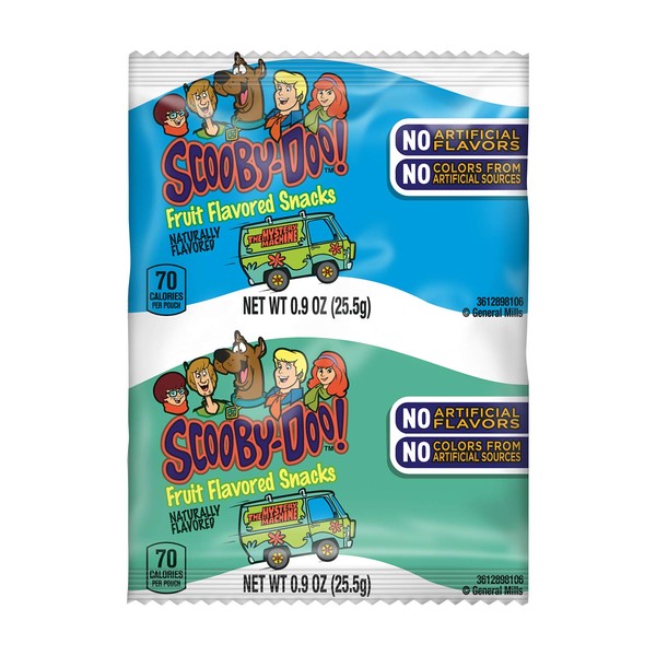 Betty Crocker Scooby Doo Fruit Snacks, 0.9 Oz, 96 Count