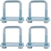 4 Pack Leaf Spring Clamp Kit, 1-3/4 inch Width X