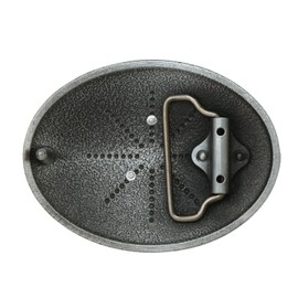 Western Belt Buckle Initial Letters ABC to Z Cowboy Rodeo Novelty Belt Buckle for Men Women, F01, Large