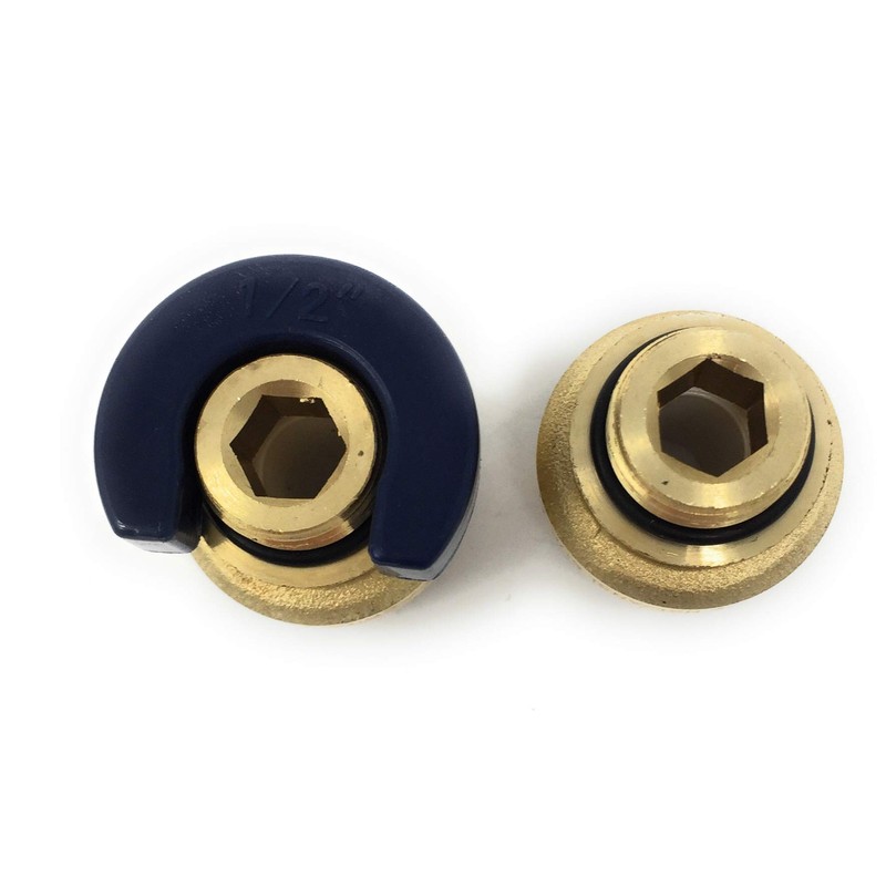 Washing Machine Valve with Water Hammer Arrestor and Push Fit