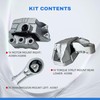 Rockplanet Rear Engine Mount & Transmission Mount Kit Compatible with