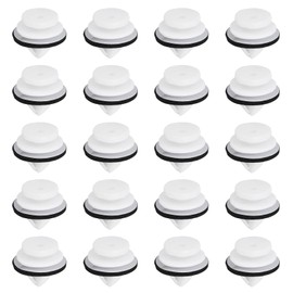 YINETTECH 20pcs Car Plastic Trim Clips Door Shape Holder Wheel Arch Shape Clip with Gasket LR028939 Compatible with Range Rover Sport L49