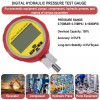 Unbranded Digital Hydraulic Pressure Gauge 10000 PSI/700BAR with 1/4-Inch NPT