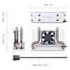 ineo M.2 2280 PCIe 5 SSD Rocket Heatsink Built-in Cooling