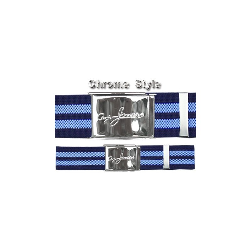 2Stoned Trouser Belt Fabric Belt 4 cm with A.J. Jones