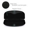 MOSISO Car Visor Sunglasses Case, Universal Automotive ABS Eyeglasses Holder
