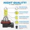 H11 Halogen Headlight Bulb - Safego DC 12V 55W Hi/Low
