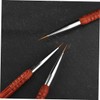 SAFIGLE 3 Pcs Nail Art Liner Brush Durable Nail Design