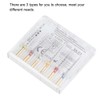 6Pcs Professional Dental Root Canal Niti File Endodontic Needles Dental