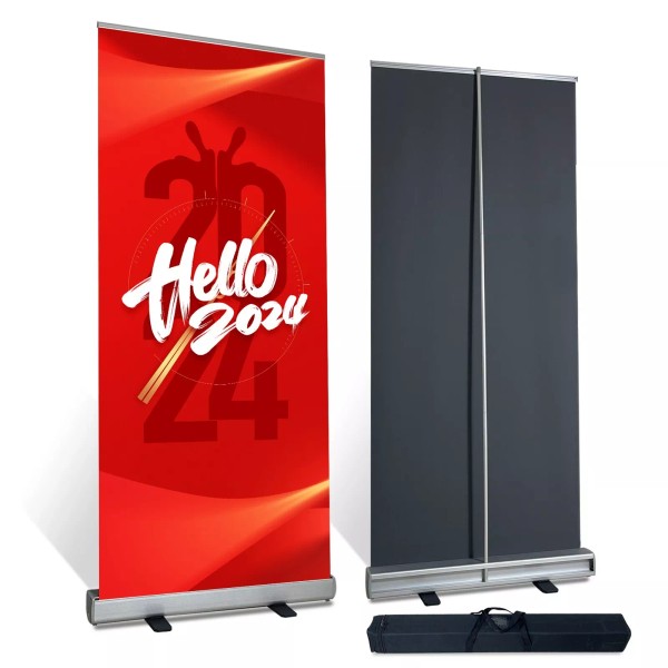 AD. Printing Materials Store 40"x80" Heavy-Duty Retractabel Banner Stand For