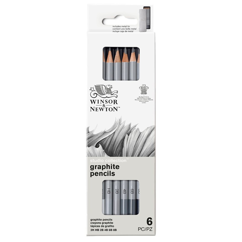 Winsor & Newton Studio Collection Soft Core, Set of 6