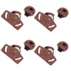 Wardrobe Bevel Sliding Door Roller, ABS Gear Track Panel Roller