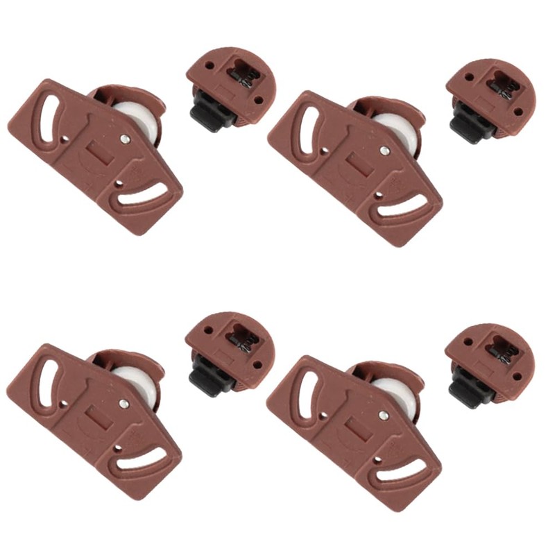 Wardrobe Bevel Sliding Door Roller, ABS Gear Track Panel Roller