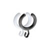 Keuco Plan 14927000103 Curtain Ring Semi-Open 10 Pieces White