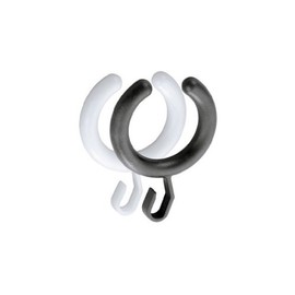 Keuco Plan 14927000103 Curtain Ring Semi-Open 10 Pieces White