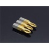 S2 Titanium Coated Screwdriver Bits Set, 1/4 Inch Hex Shank