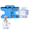 Ecg 7 Step Ruler, Ecg/Ekg 7 Step Ruler Card, Portable