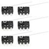YINETTECH 6 Pieces 125/250V AC 5A Micro Switch with 3