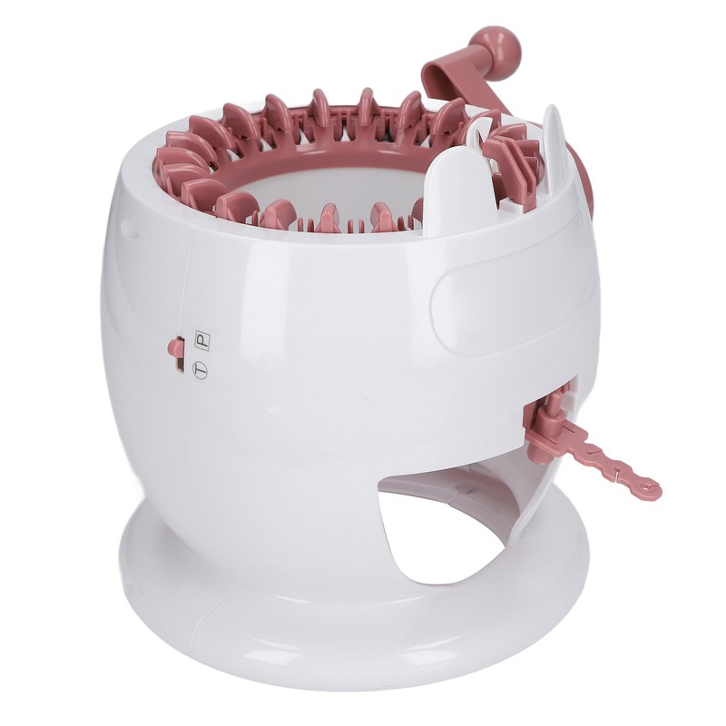 Small Kids Knitting Machine 22 Needles 2 Color Strings Hand