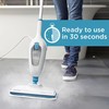 BLACK+DECKER Steam Mop, White (HSM13E1)