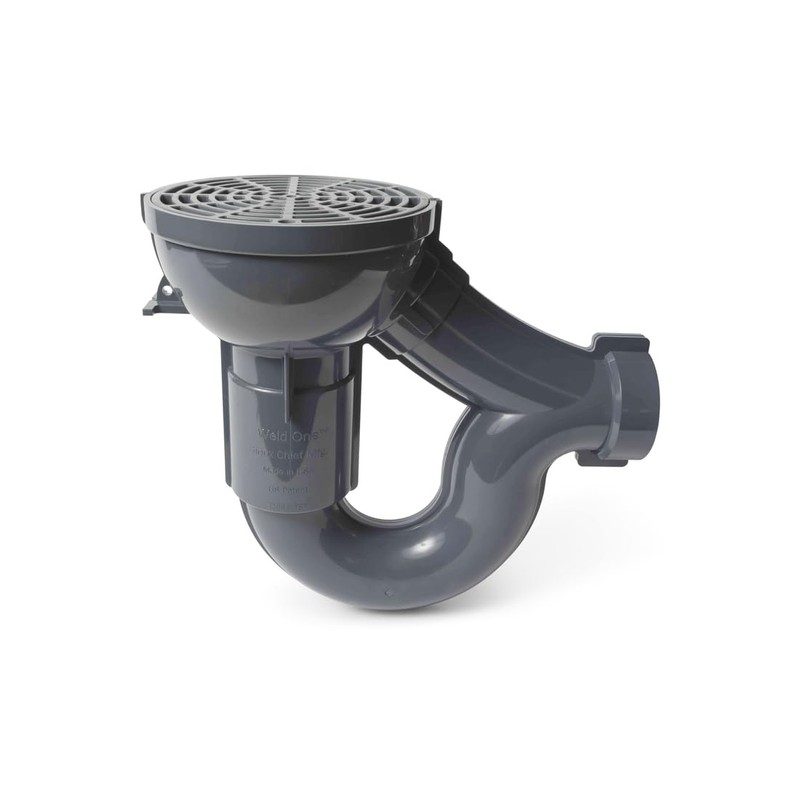 Sioux Chief CS14-R Pvc Trap & Floor Drain, 2"