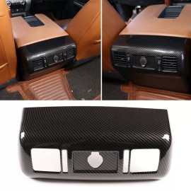 car-attention Inner Armrest Rear Air Vent Cover Trim Accessories For Toyota Tundra 2014-2021